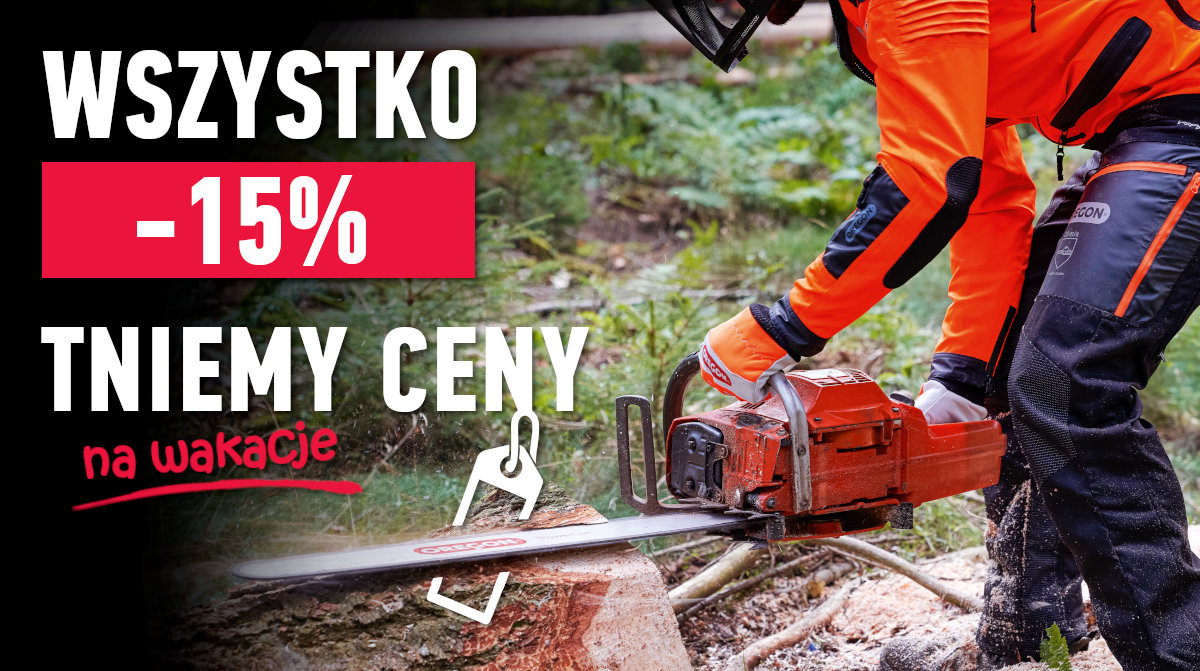 Wszystkie produkty w sklepie teraz 15% Taniej.
