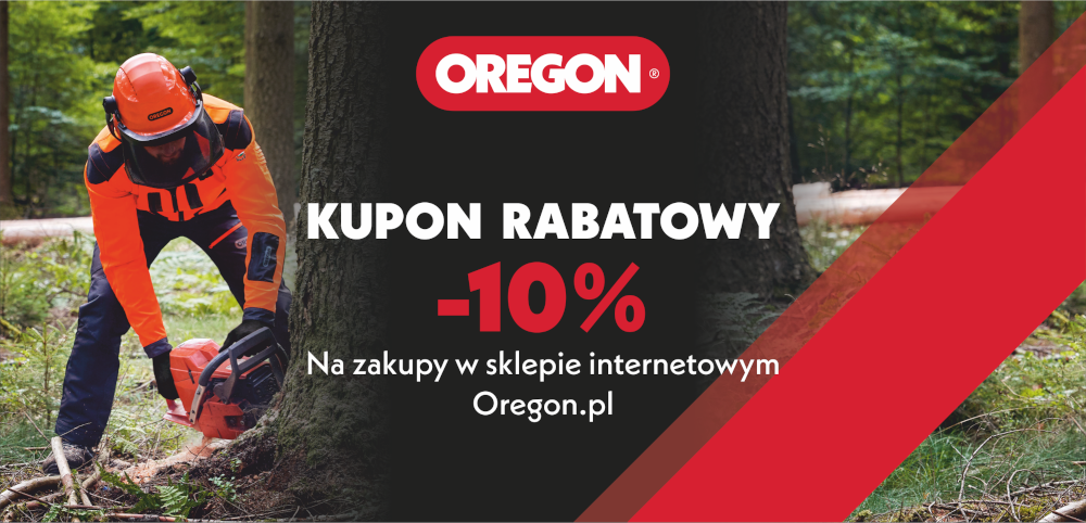 Kupon rabatowy -10% na zakupy w sklepie Oregon.pl - regulamin